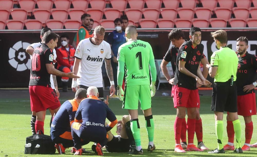 Valencia CF - Real Sociedad, en imágenes