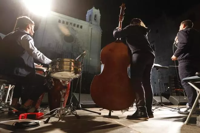 Cantada d'havaneres a les escales de la catedral 2018