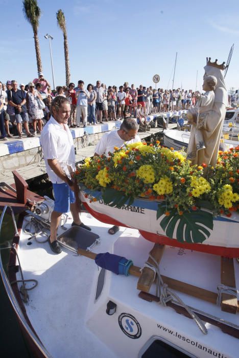 Processó marinera en honor a la Verge del Carme a l''Estartit