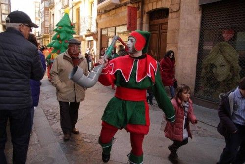 Desfile navideño en Zamora