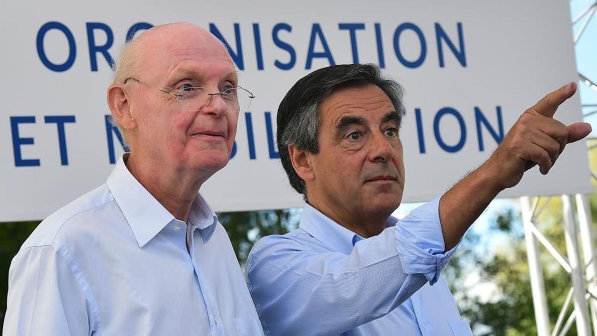 Patrick Stefanini junto a François Fillon.