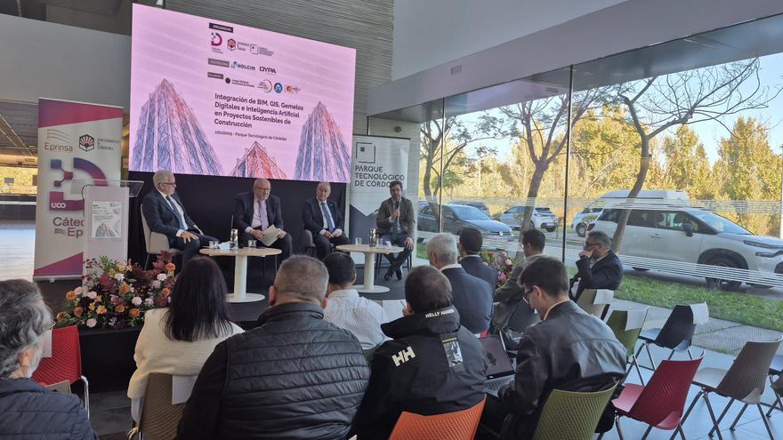 Innovación y tecnología al servicio de la construcción sostenible: el Parque Tecnológico de Córdoba acoge una jornada sobre BIM, GIS y gemelos digitales