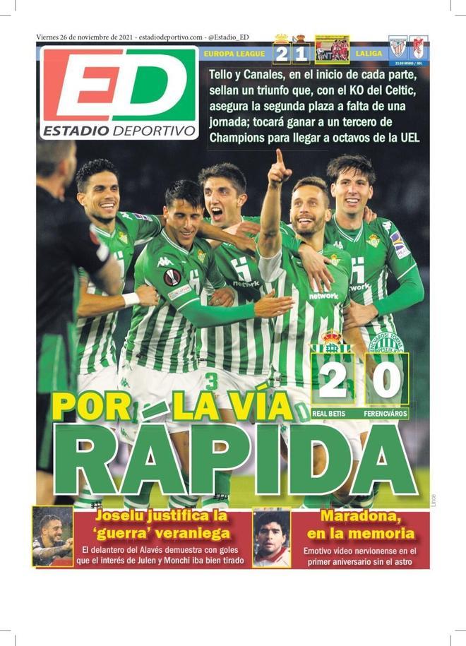 Las portadas de la prensa deportiva de hoy