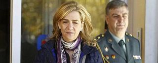 La infanta Cristina, imputada por delito fiscal y blanqueo