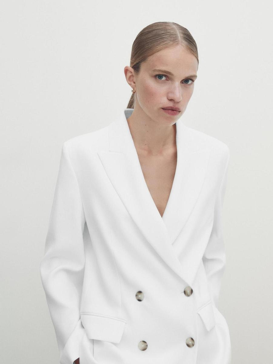 Americana blazer blanca