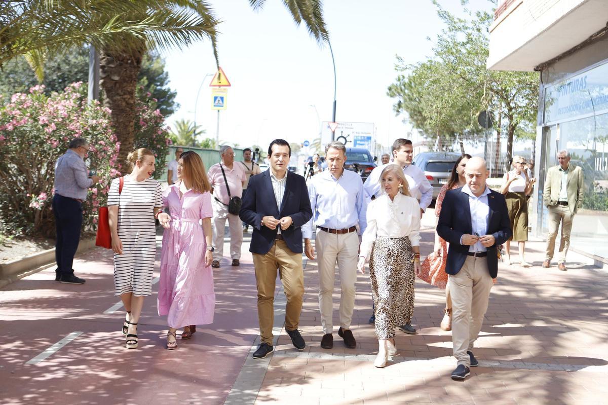 El consejero Pancorbo anunciaba el inicio del pago en el barrio de La Viña.