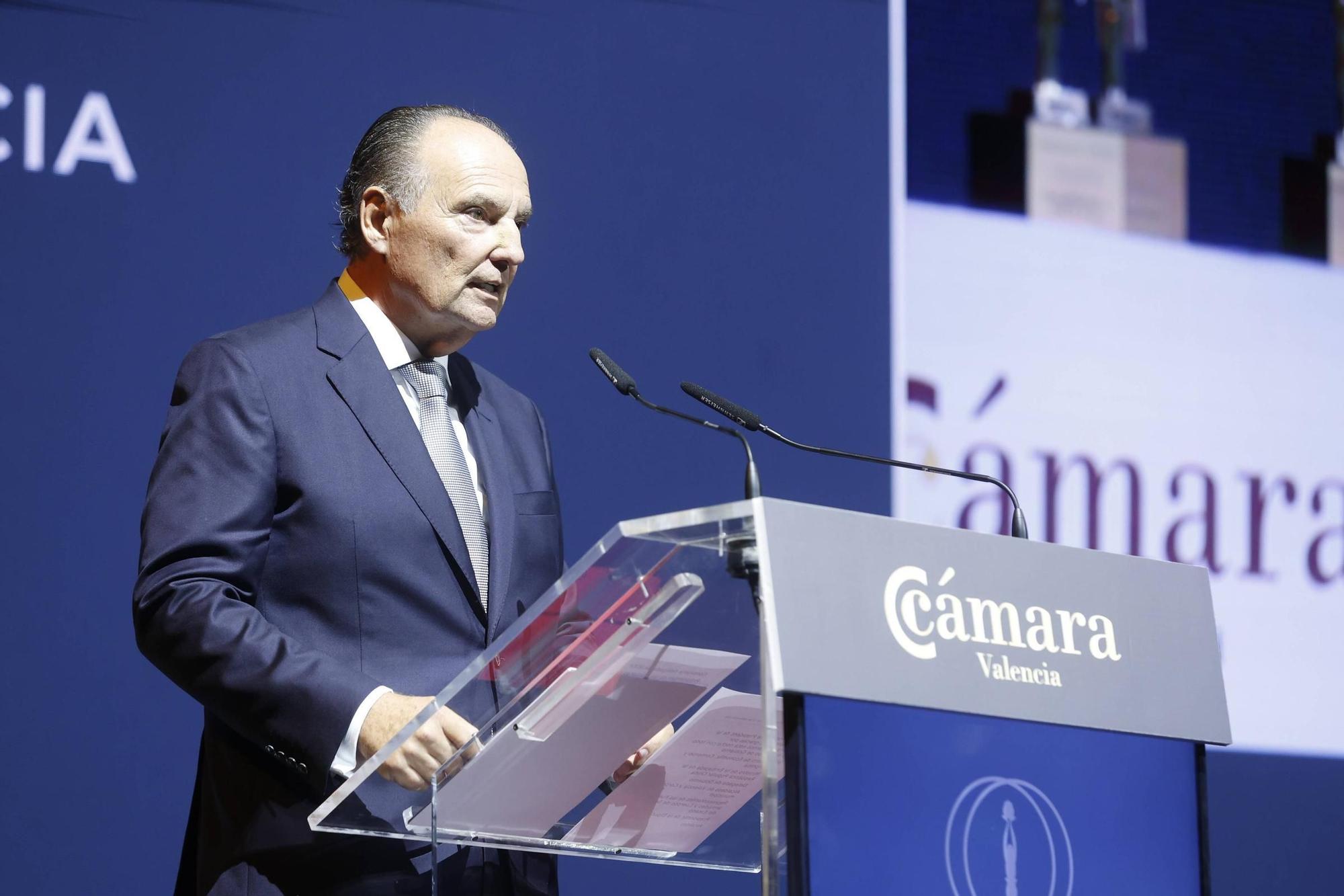 La 'Noche de la Economía Valenciana' de la Cámara Valencia, en imágenes