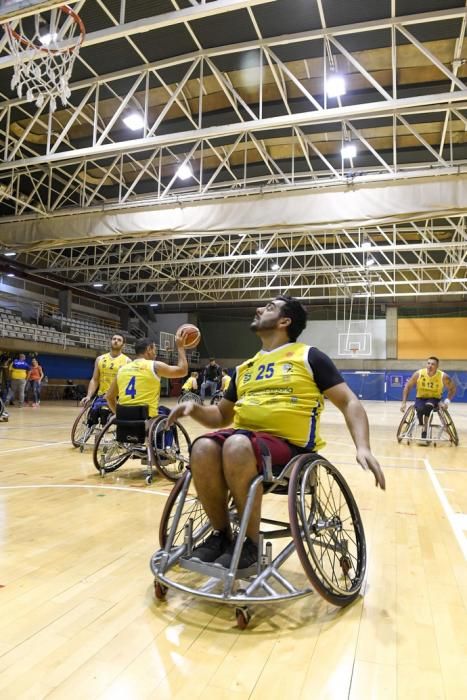 04-01-19 DEPORTES. INSTALACIONES DEPORTIVAS MARTIN FREIRE. LAS PALMAS DE GRAN CANARIA. Reportaje Econy. Reportaje al Econy por la clasificación a cuartos de la Schempions.    Fotos: Juan Castro.  | 04/02/2020 | Fotógrafo: Juan Carlos Castro