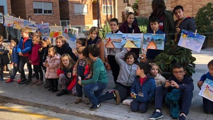 Llocnou de la Corona acoge un taller infantil de iniciación a la acuarela