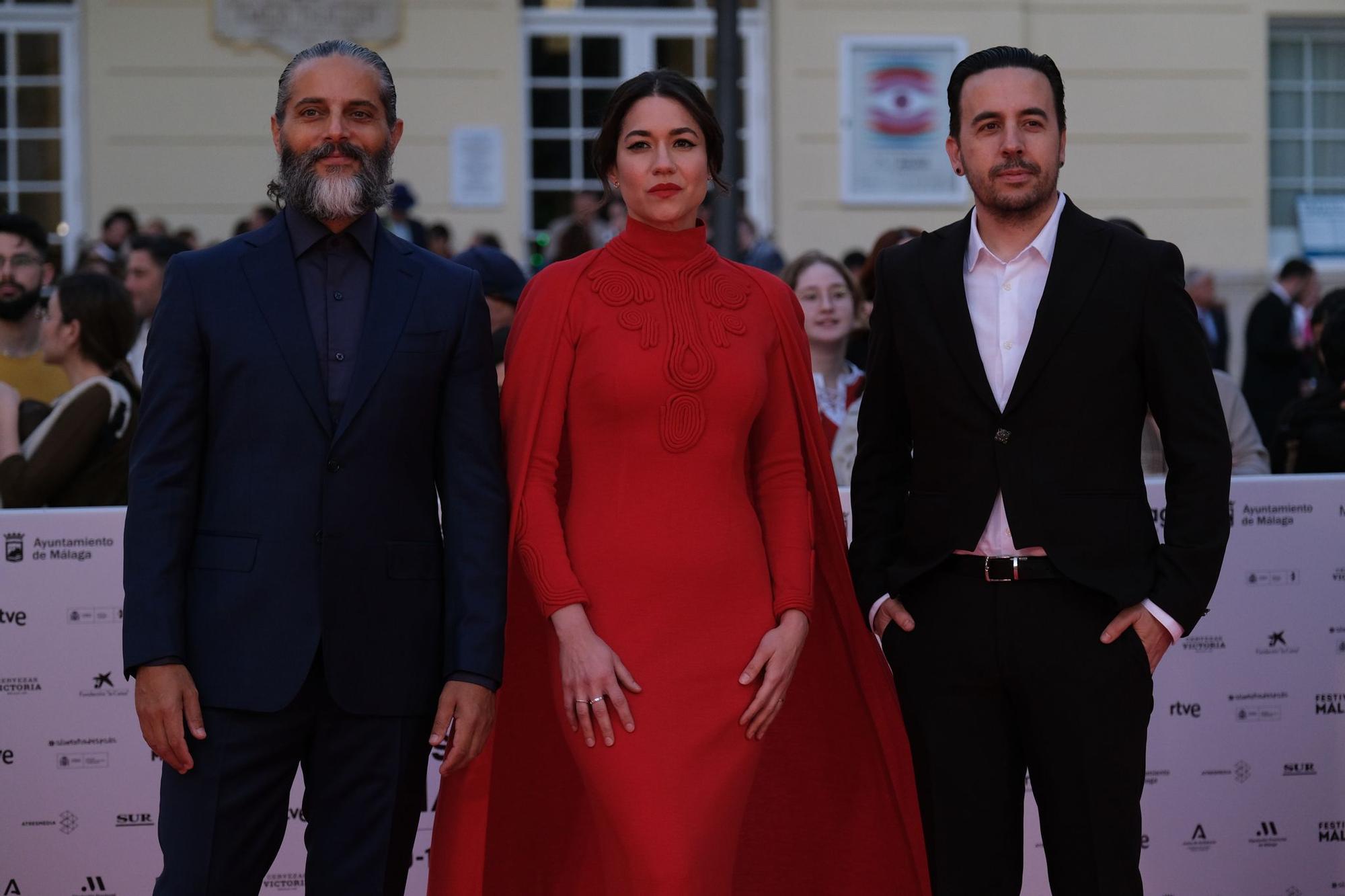 Las imágenes de la alfombra roja de la gala inaugural del 26 Festival de Málaga