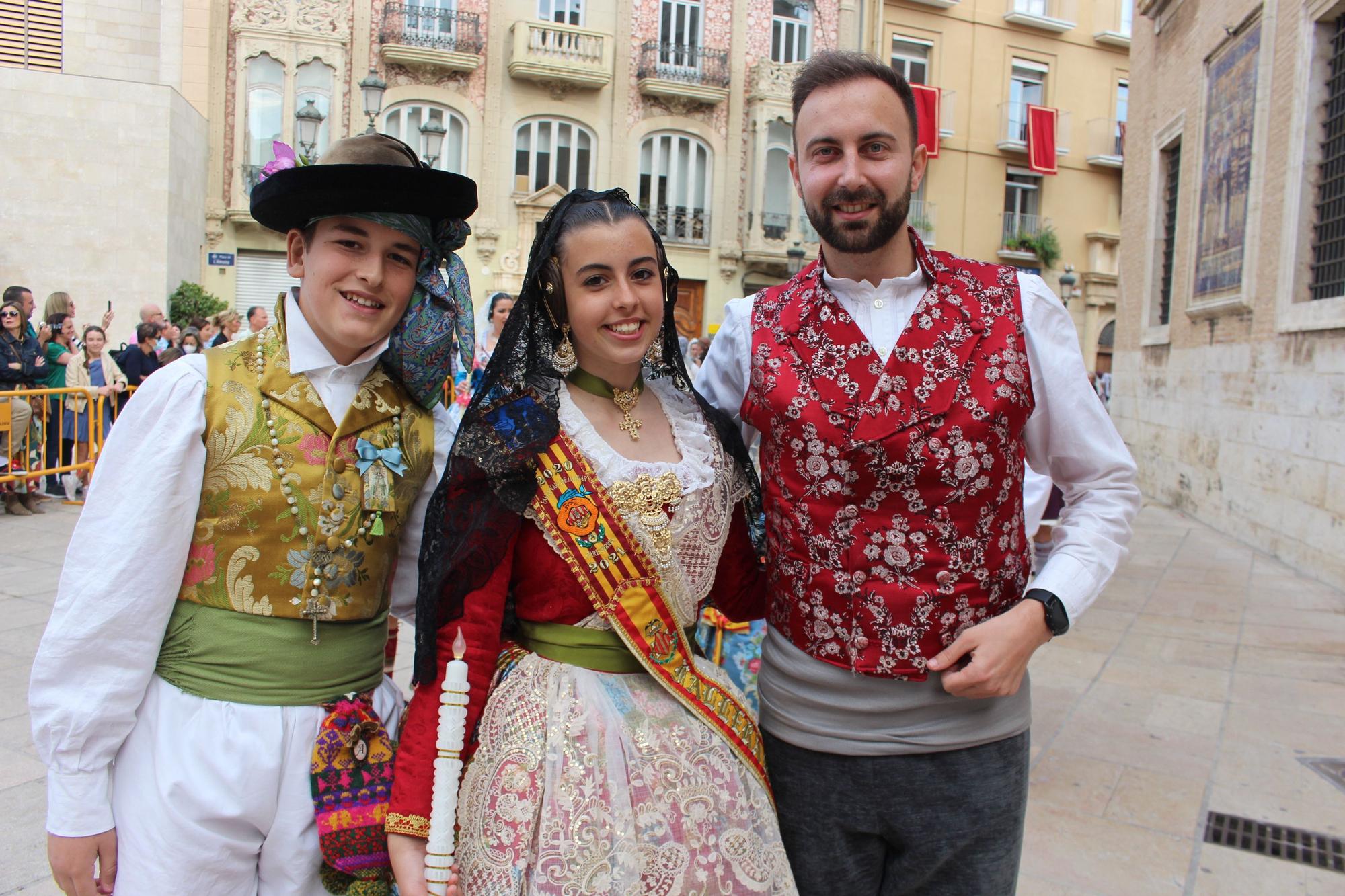 La fuerza de las Fallas en la Procesión de la Virgen (II)