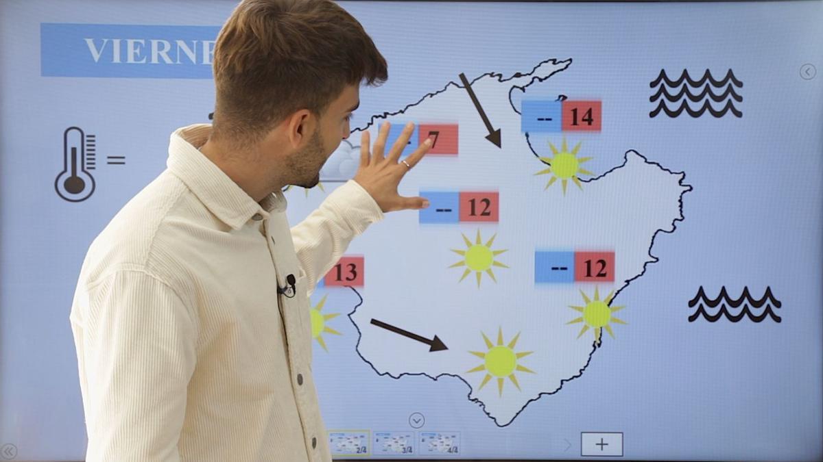 Previsión del tiempo en Mallorca: fin de semana con ambiente variable y frío