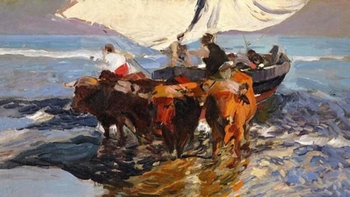’Vuelta a la pesca. Playa de Valencia’ (1906) fue subastado por 2,92 millones