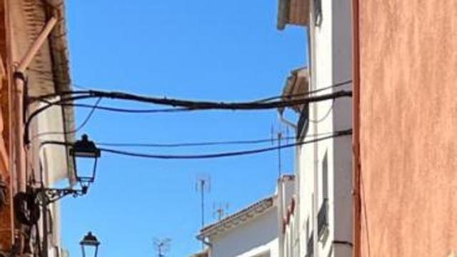 La calle Ànimes, en obras desde finales de 2021. | LEVANTE-EMV