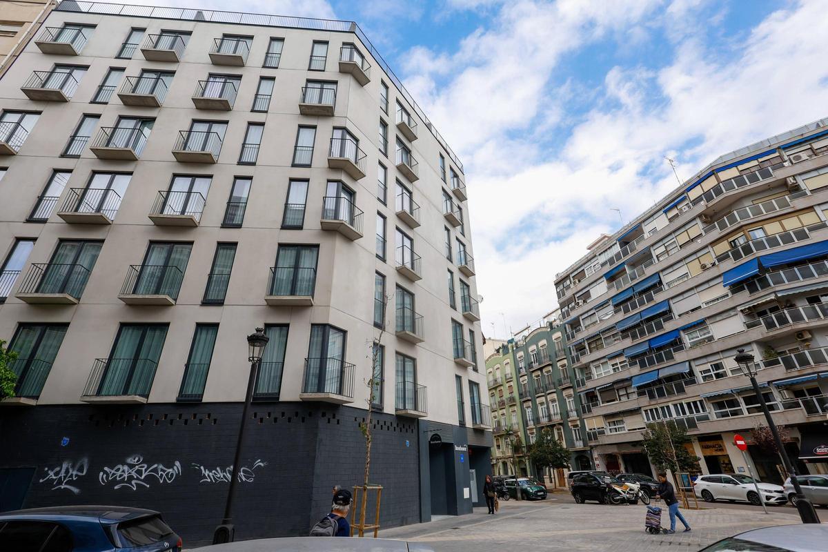 Bloques de viviendas en València