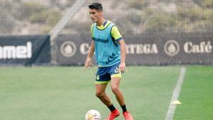 Sergi Cardona, en un entrenamiento