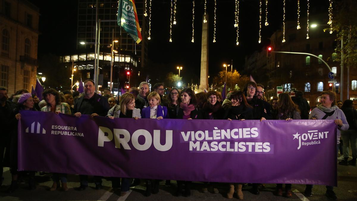  Manifestación 25N día para la erradicación de la violencia machista contra las mujeres