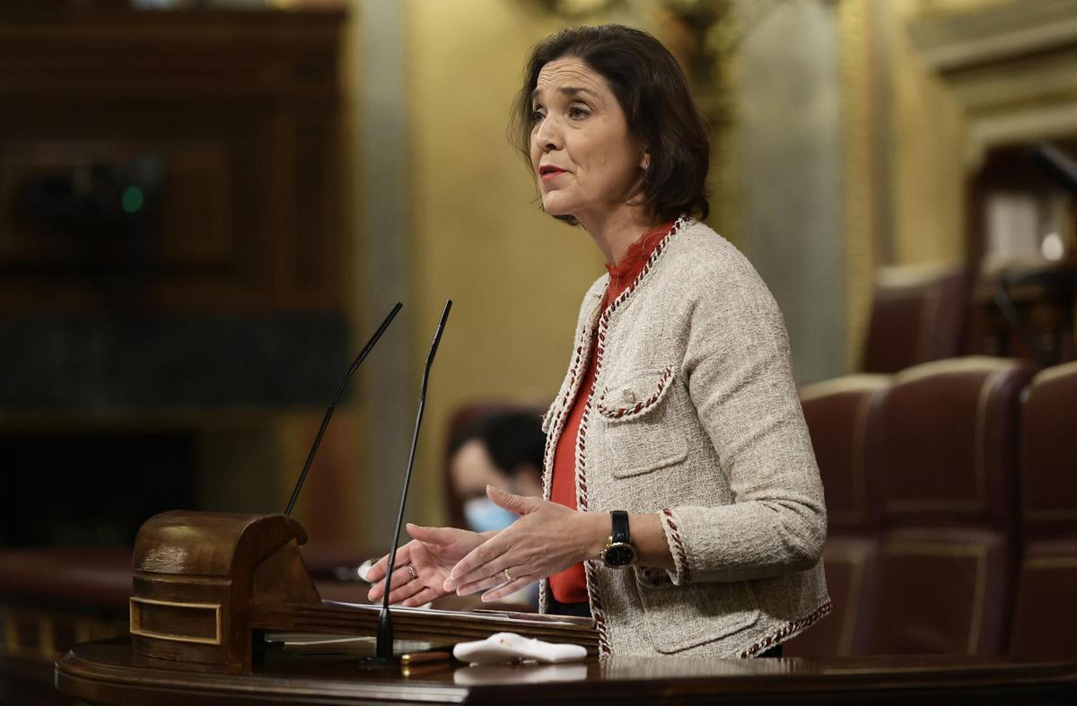 La ministra de Industria, Comercio y Turismo, Reyes Maroto. La ministra de Industria, Comercio y Turismo, Reyes Maroto.