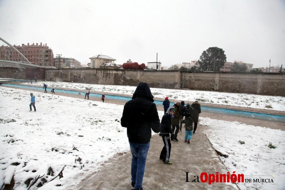 Gran nevada en Lorca