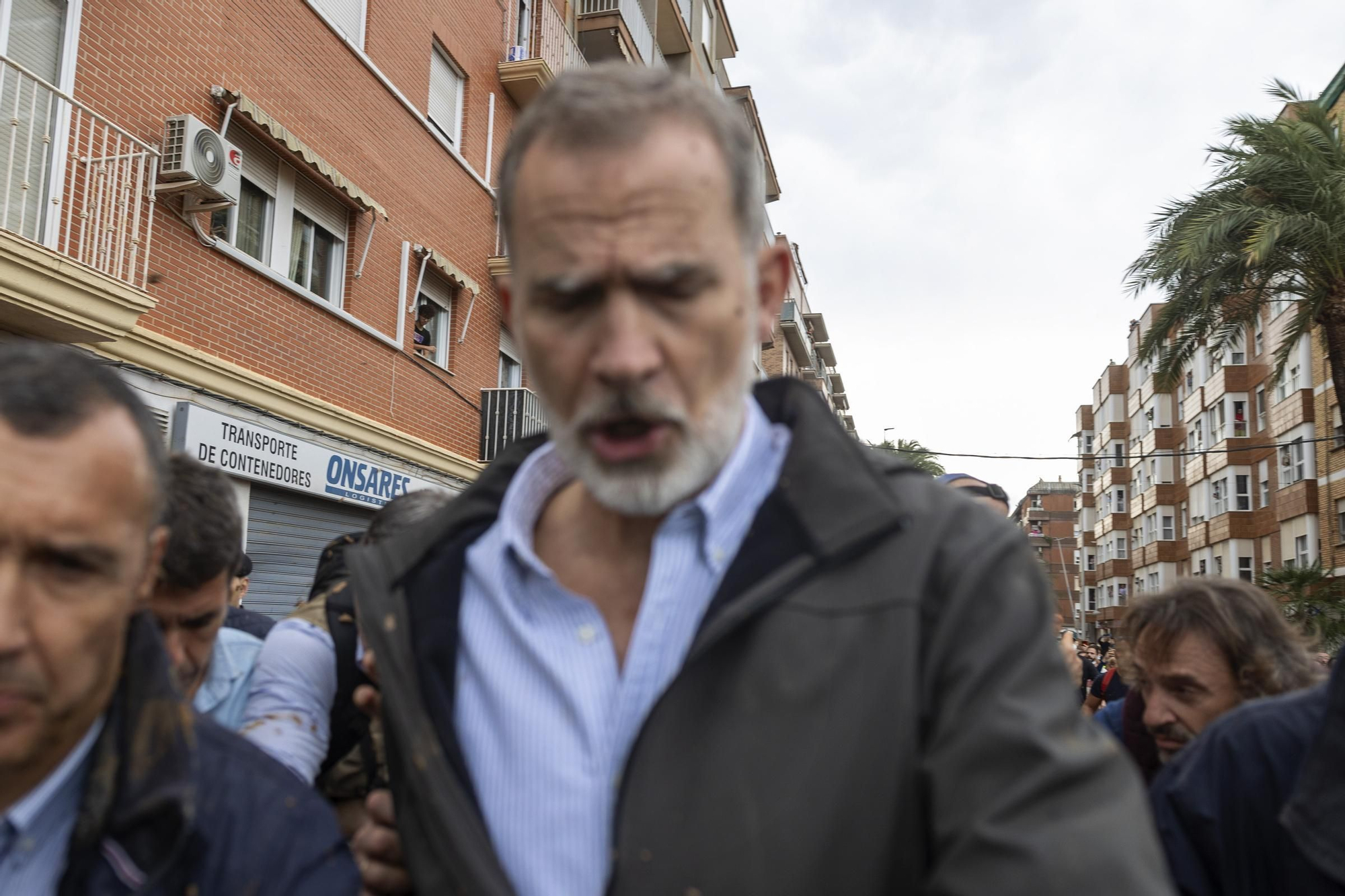 Disturbios en la visita de los Reyes, Sánchez y Mazón a Paiporta