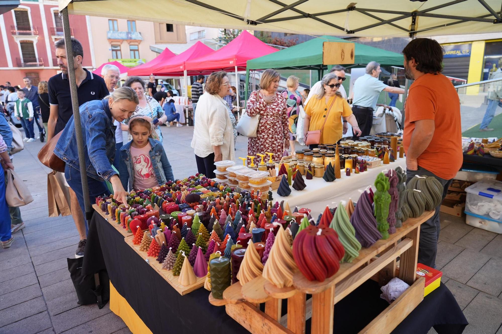 Las imágenes de la feria de agroecología y consumo responsable de Vila-real