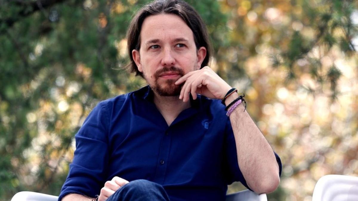 Pablo Iglesias interviene en un acto en Madrid, en el último día de la campaña del 26-J.