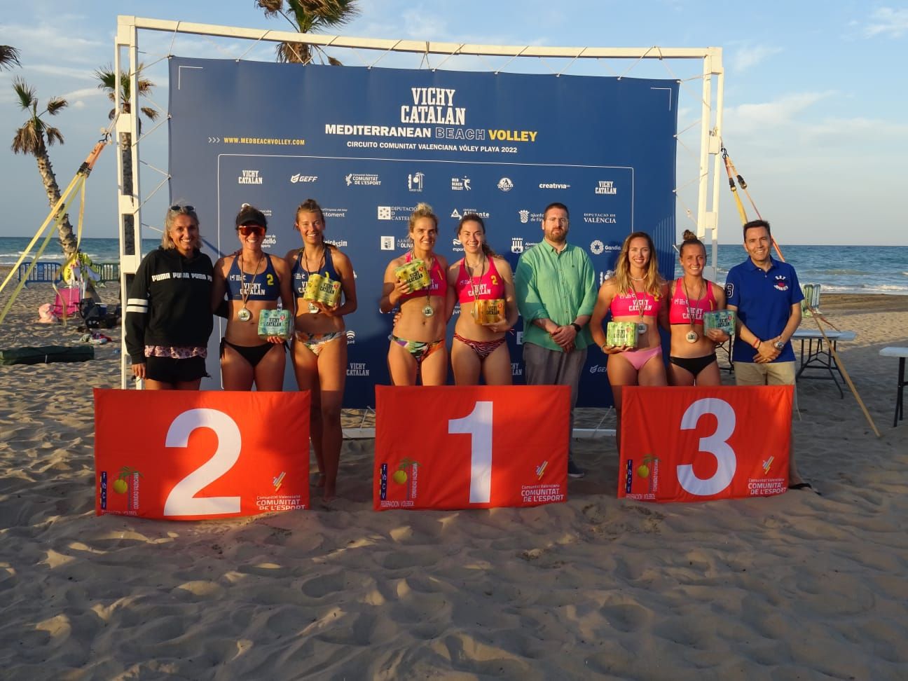 Segunda parada del Circuito 'Vichi Catalan' Mediterranean Beach Volley