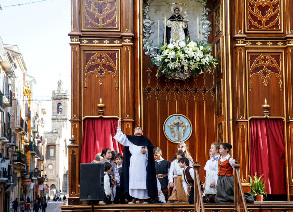 Representación en el altar del Tossal