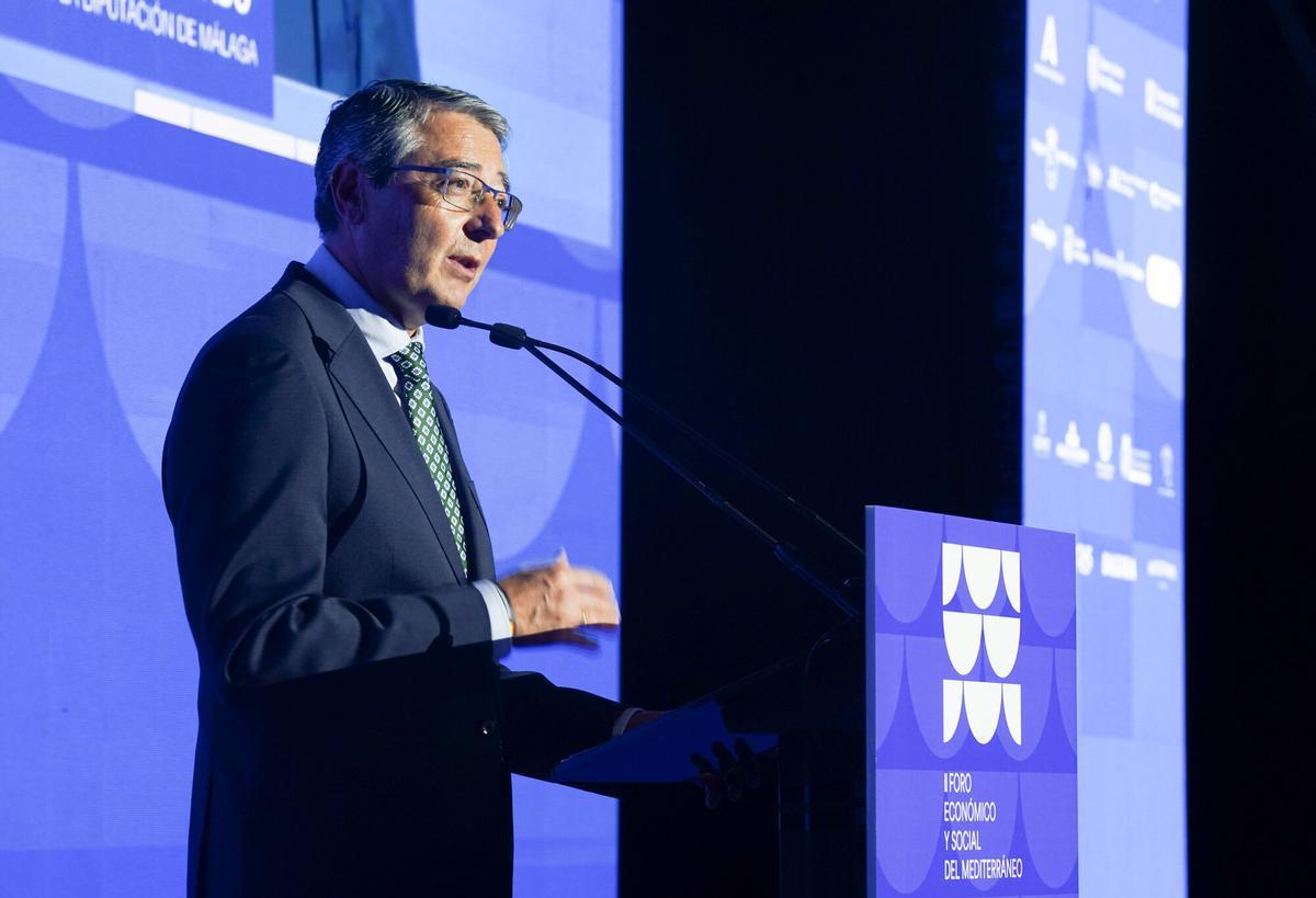 Francisco Salado, presidente de la Diputación de Malaga