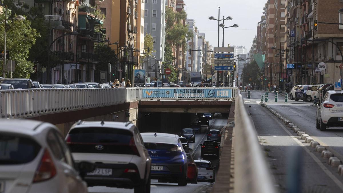 Túnel y avenida de Pérez Galdós
