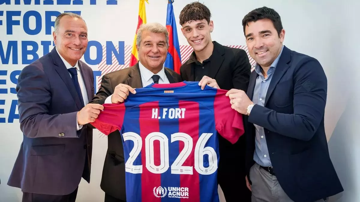 برشلونة يؤمن مستقبله: تجديد عقود مواهب لا ماسيا حتى 2029 - تعرف على الأسماء الصاعدة! 1