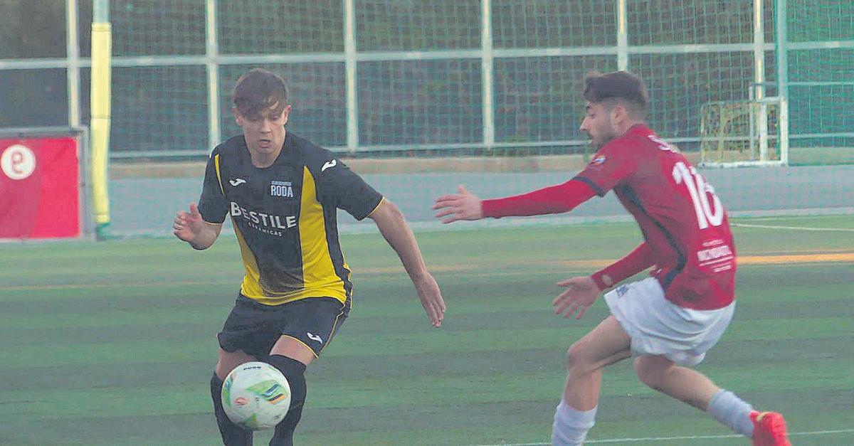 El encuentro entre el Roda B y el Moncofa registró tres goles en los últimos cuatro minutos del tiempo reglamentario.