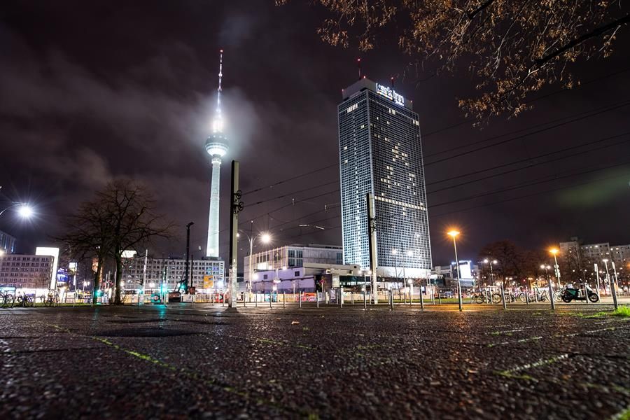 Berlín permanece en confinamiento a causa de la pandemia.