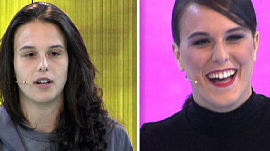 María Miret, antes y después del cambio