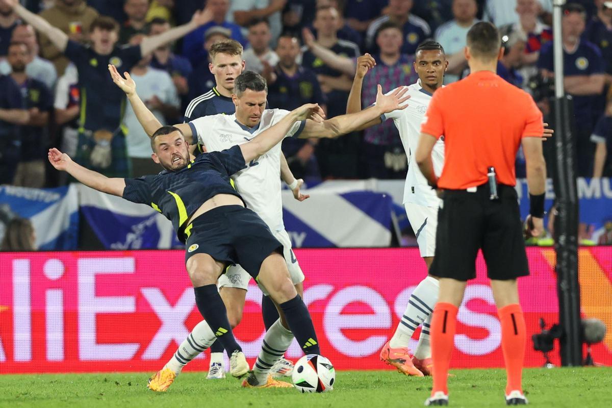 Eurocopa 2024 | Fase de grupos: Escocia - Suiza, en imágenes.