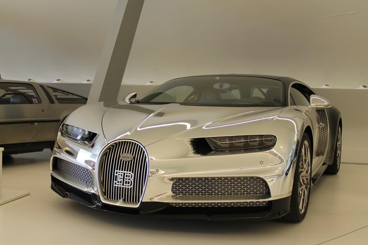 Bugatti Chiron en Mobility City
