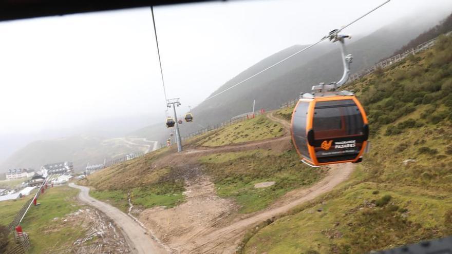 El puerto de Pajares, en Asturias, inaugura su telecabina: &quot;Nos permitirá codearnos con los Alpes y los Pirineos&quot;