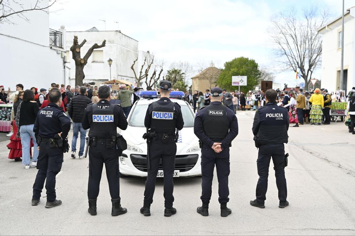 Efectivos policiales
