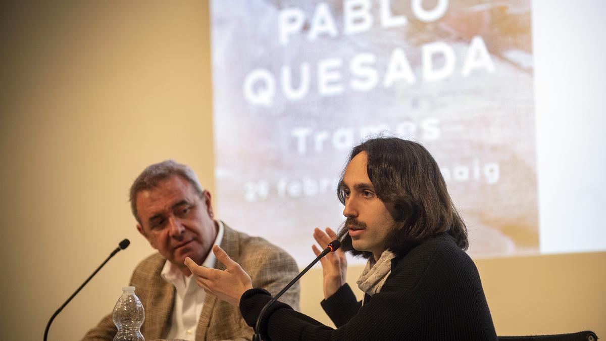 Pablo Quesada, durant la presentació.