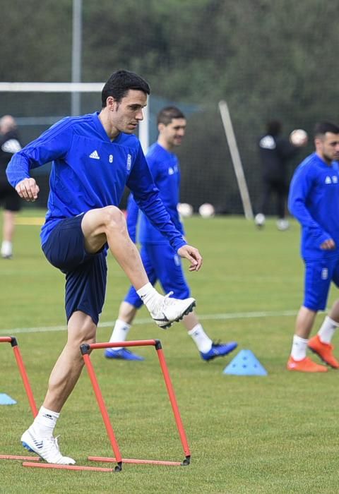 Entrenamiento del Real Oviedo