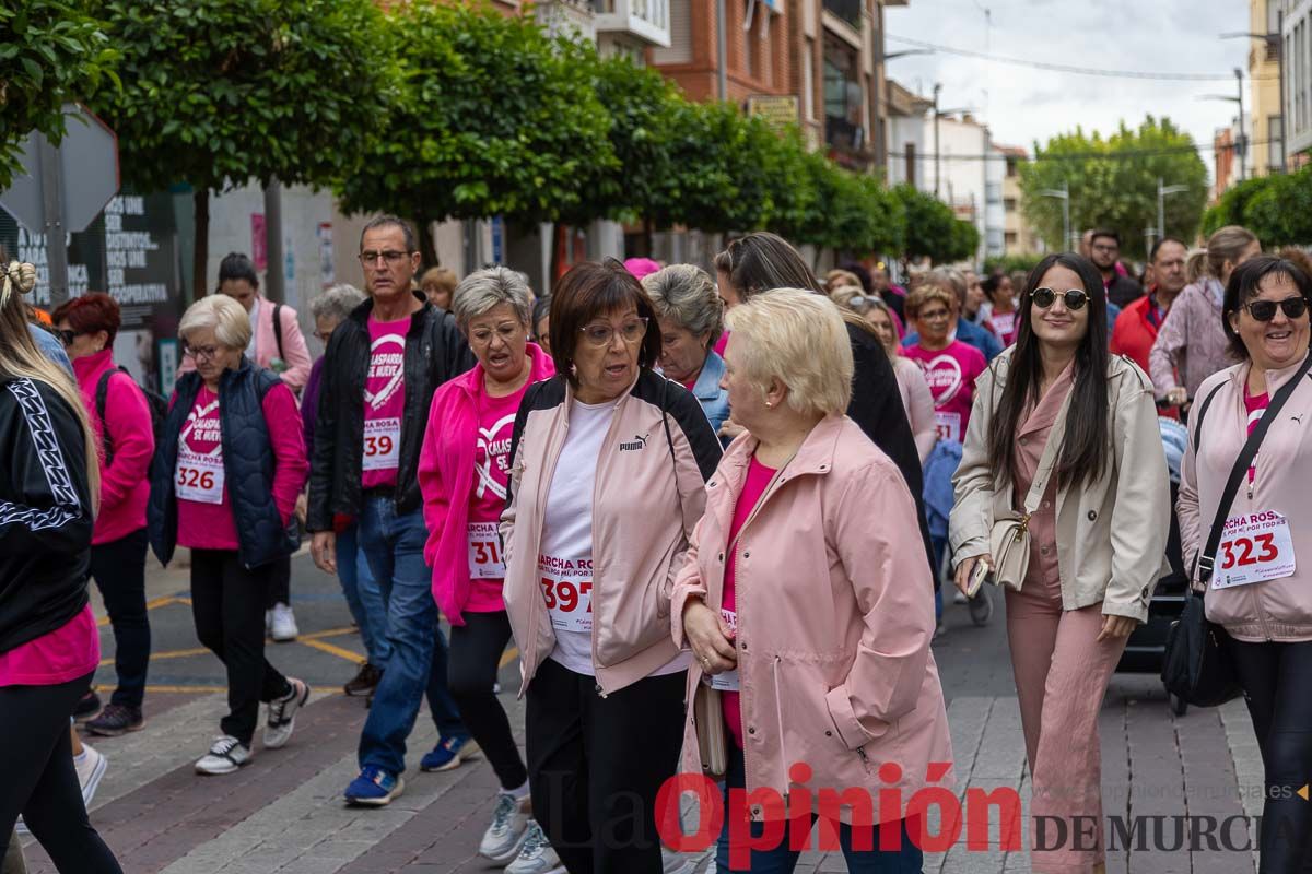 Así se ha vivido la 'Marcha Rosa' organizada por el colectivo ‘Calasparra se mueve’