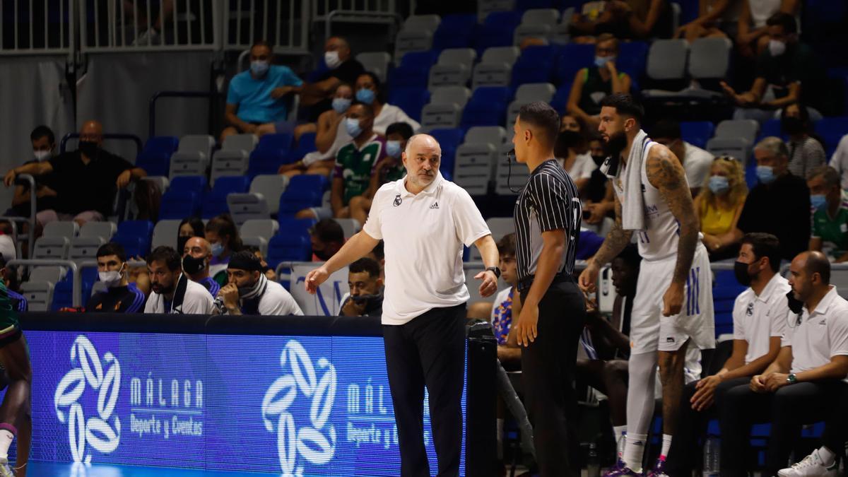 Las imágenes del Unicaja - Real Madrid del Trofeo Costa del Sol 2021.