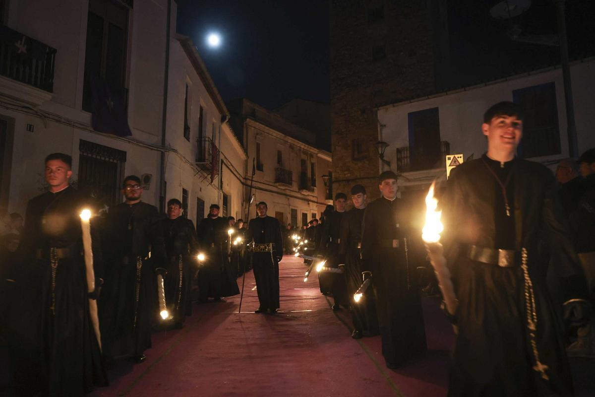 Así ha sido la Procesión del Silencio en Sagunt