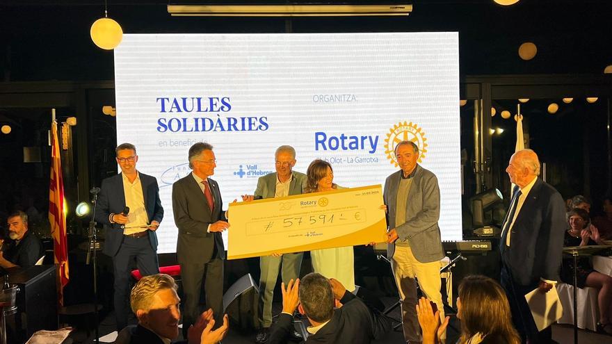 El Rotary Club Olot-La Garrotxa recapta més de 57.000 euros