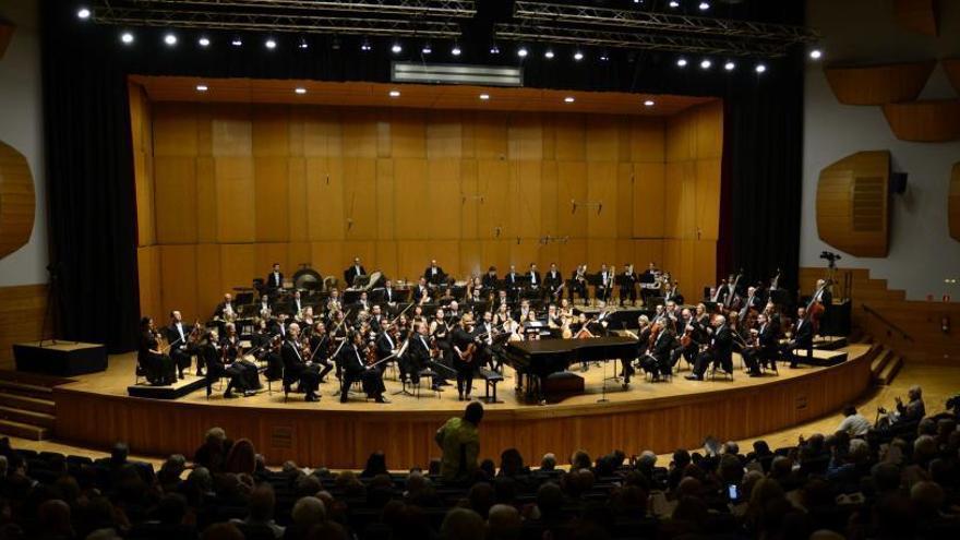 Concierto de la Sinfónica en el Palacio de la Ópera.
