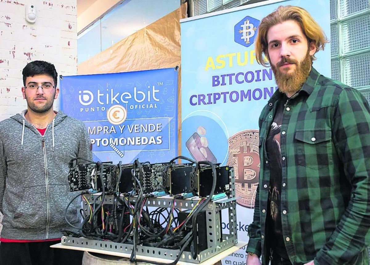 Los primeros mineros de criptomonedas en Asturias: 