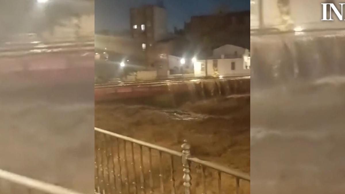 Así estaba el barranco de Poyo a las seis de la tarde del día en que la trágica DANA que arrasó Valencia