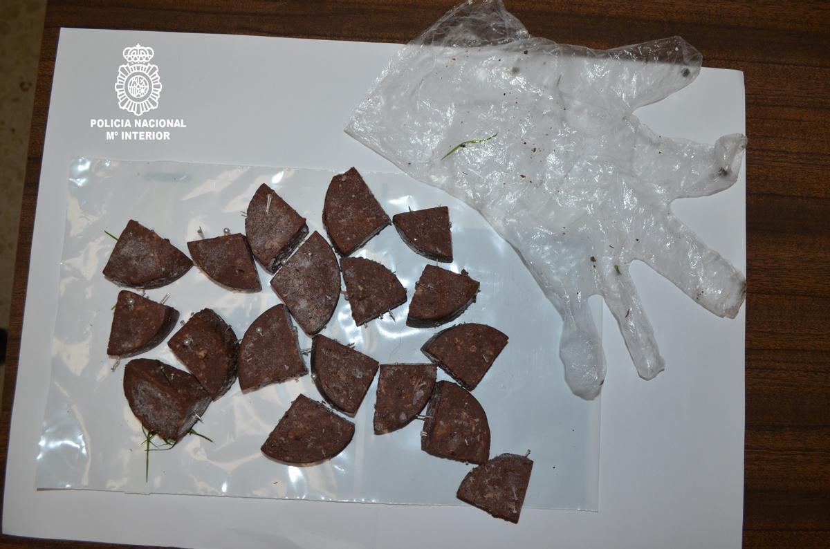Los cebos de chorizo