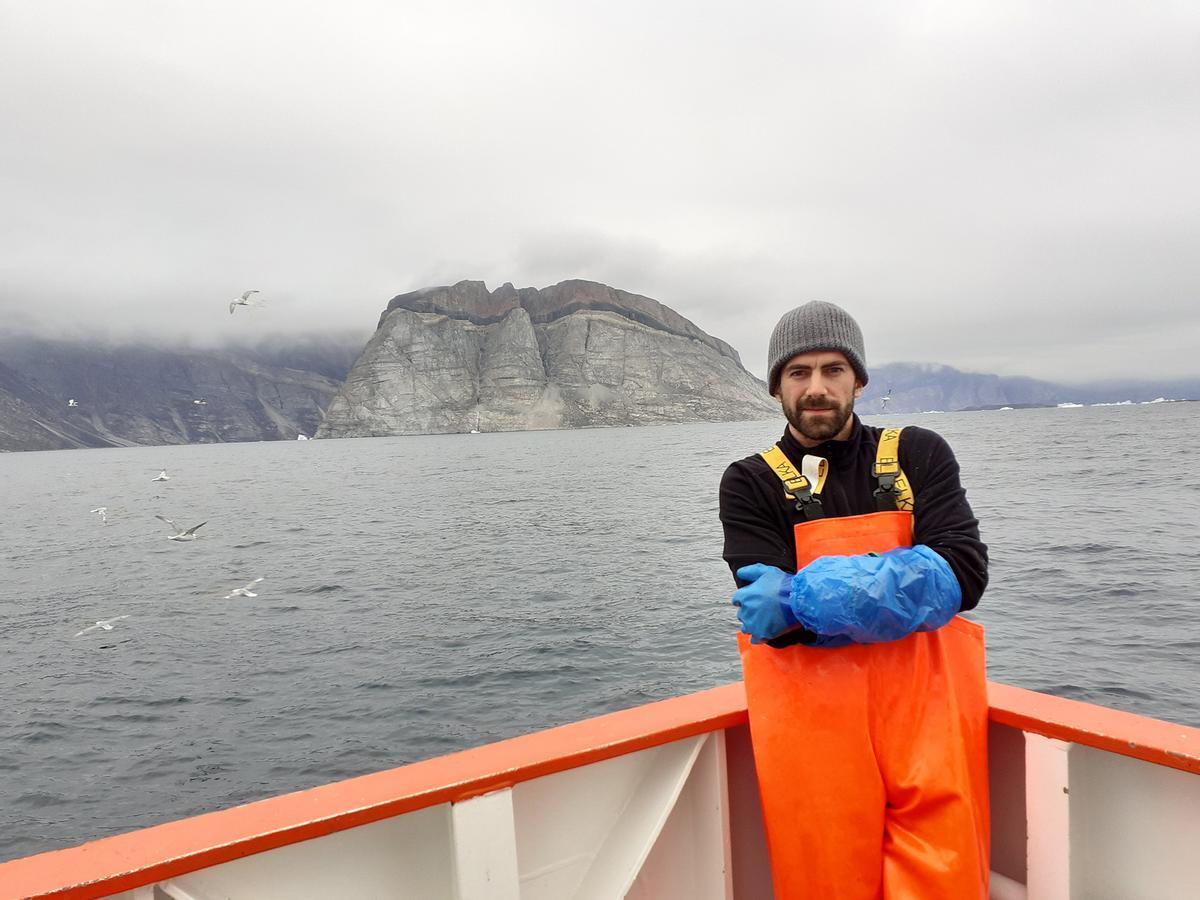 A bordo del buque de investigación pesquera Sanna