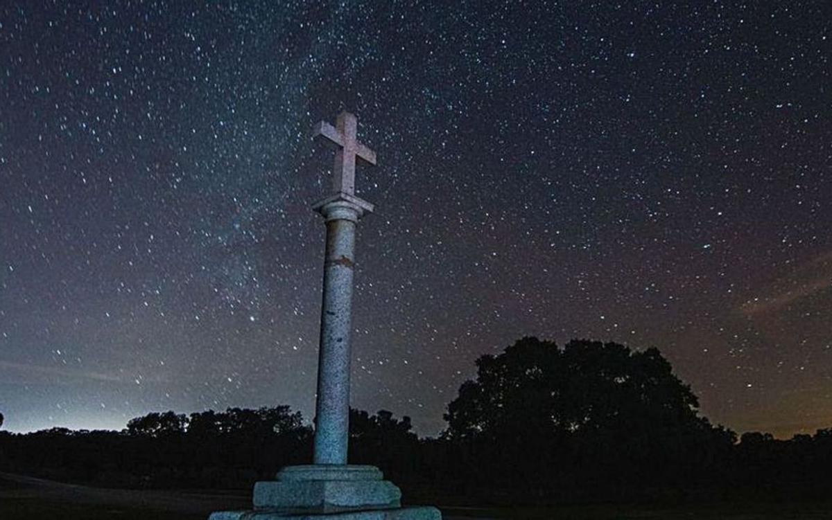 El cielo de Los Pedroches, ideal para las Perseidas.  | RAFA SÁNCHEZ